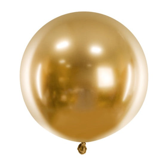 Jumbo balon - Glossy Gold, 60 cm