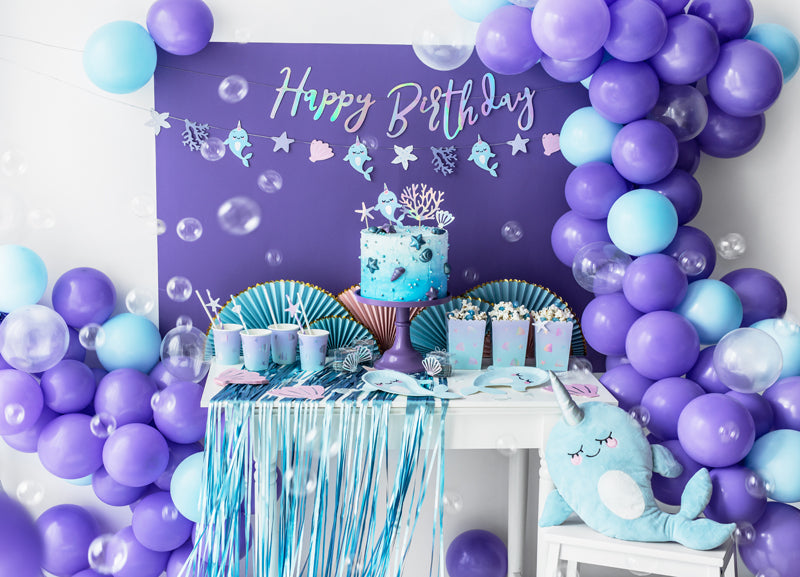 Baloni Mini - Pastel Light Blue, 100 kos