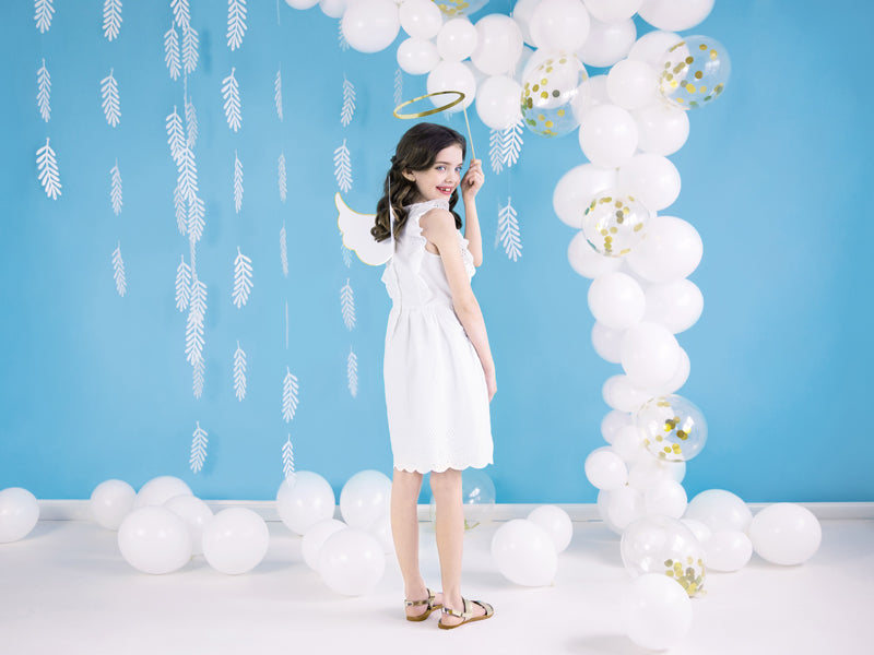 Baloni Mini - Pastel Pure White, 100 kos