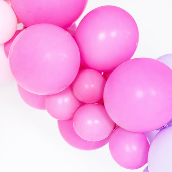 Baloni Mini - Pastel Fuchsia, 100 kos