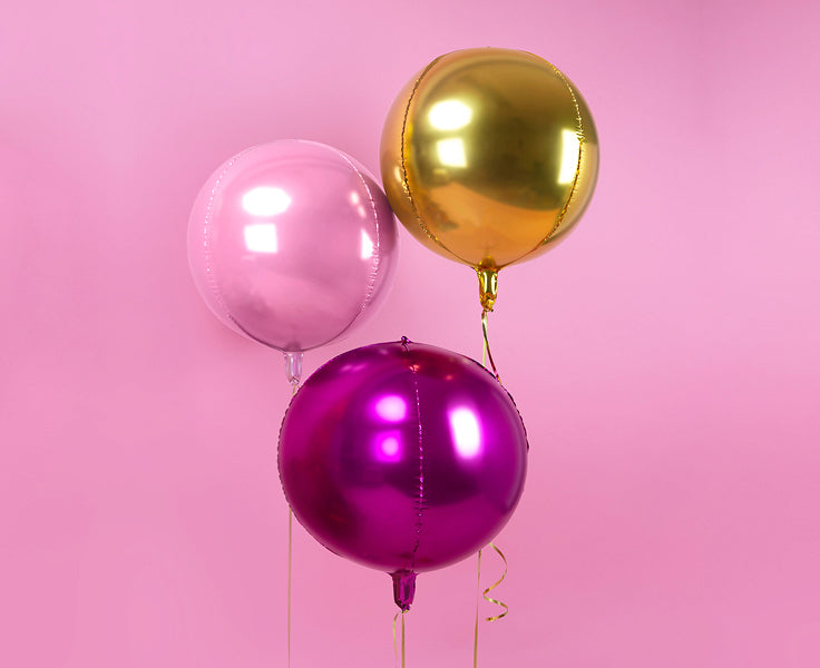 Balon folija - Roza krogla