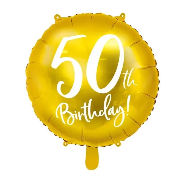 balon številka 50, baloni za abraham