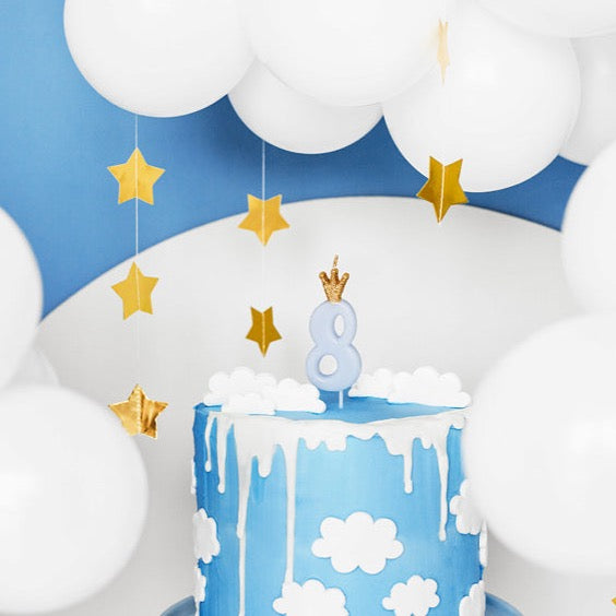 svečka s kronico, rojstni dan, princ