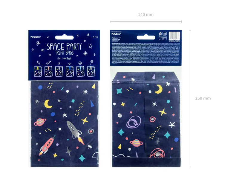 Vrečke za slaščice - Vesolje