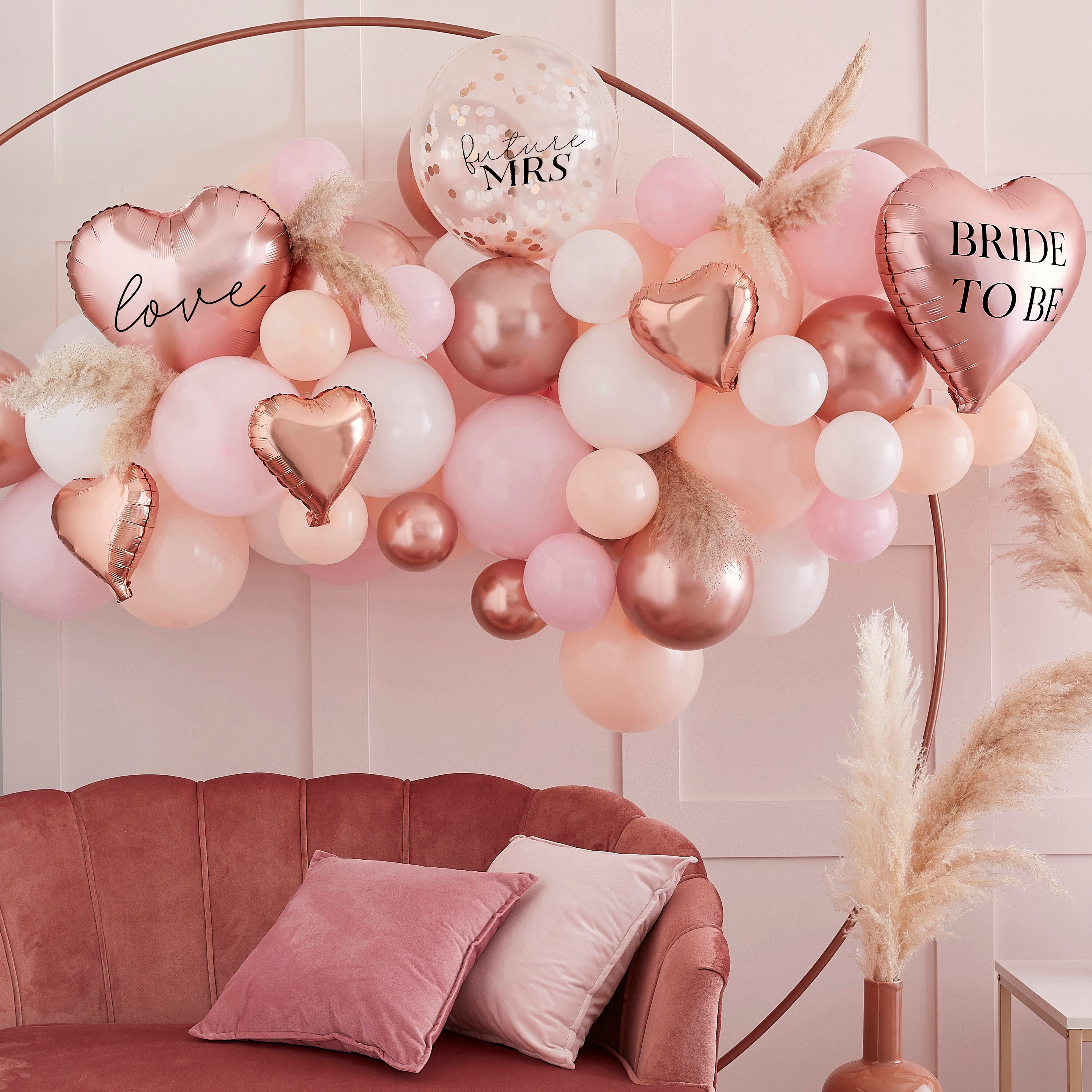 Lok iz balonov Ginger Ray - Bride to be