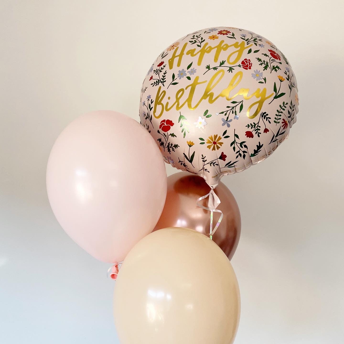 Helij šop - Happy Birthday, Floral