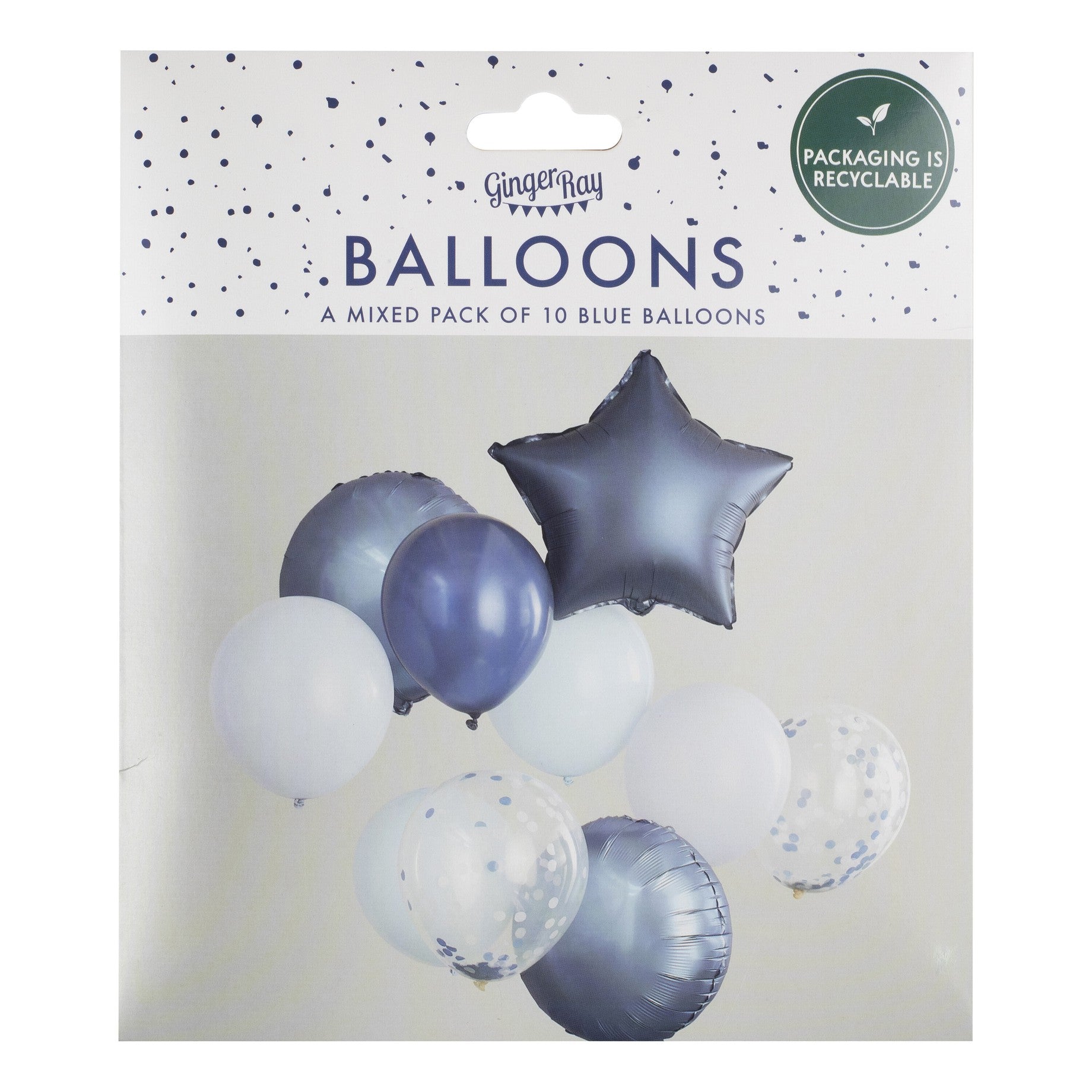 modri baloni ginger ray zvezda