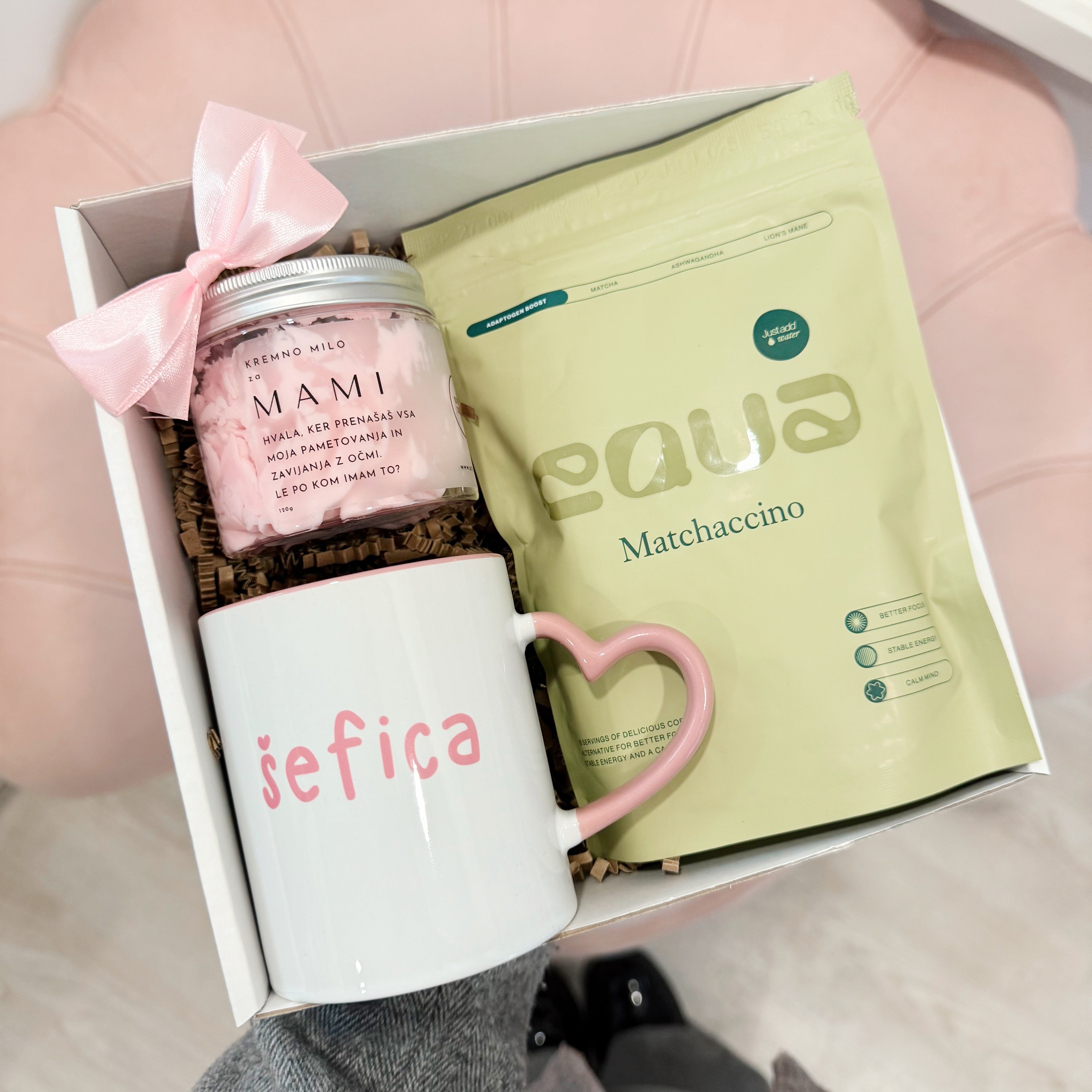 Darilni paket - Mamina matcha