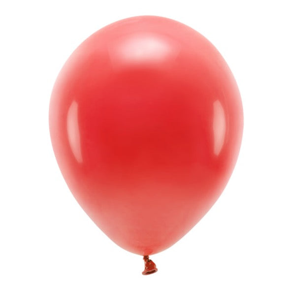 Lateks pastelno rdeči baloni, baloni za rojstni dan