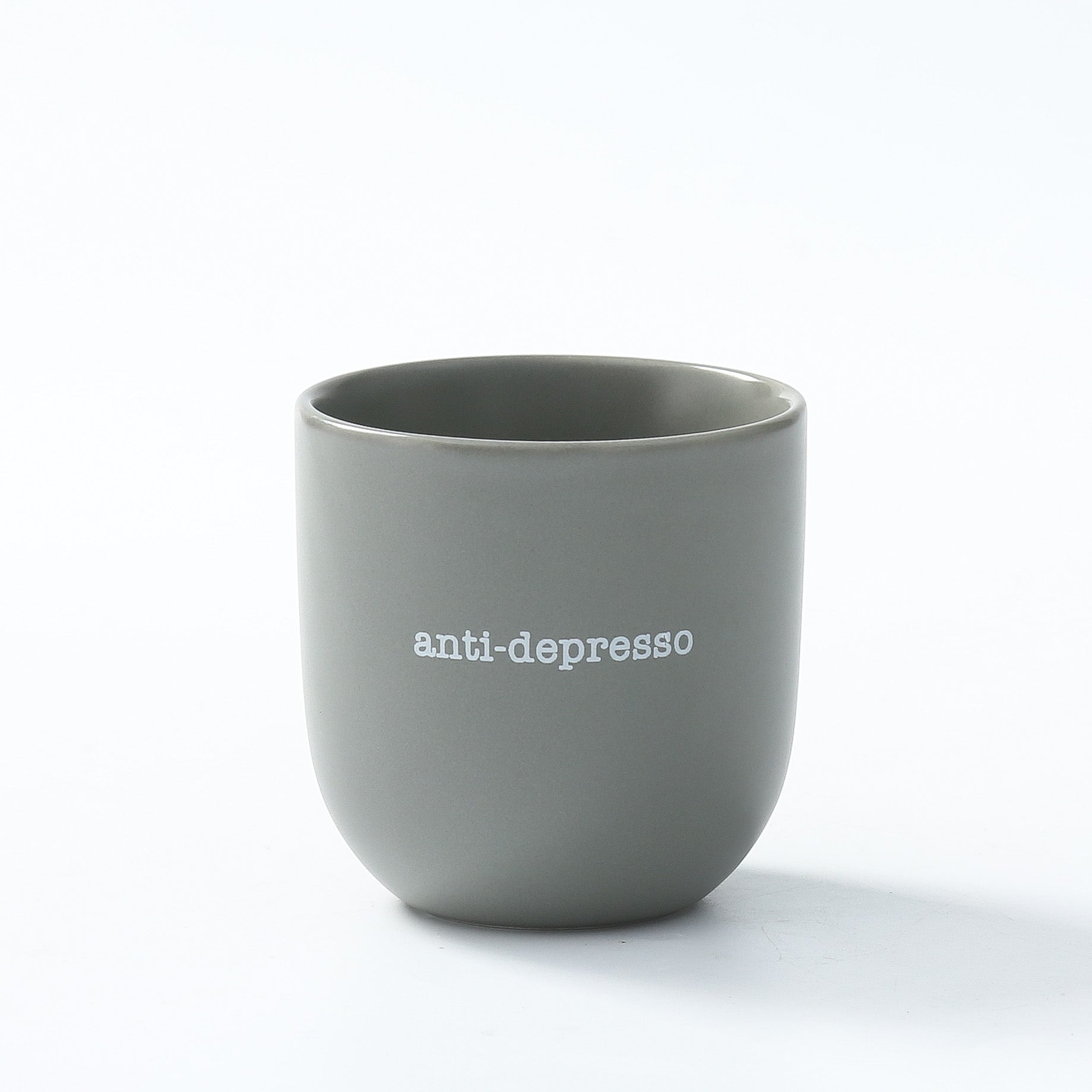 Skodelica - Anti-depresso, light grey