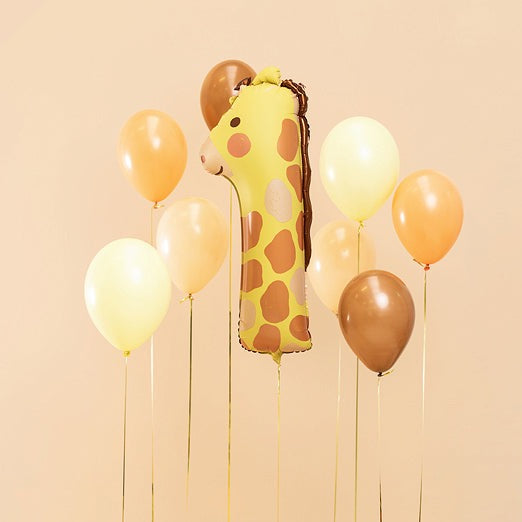 balon številka 1 žirafa