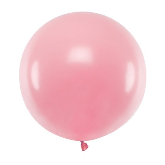 Jumbo balon - Pastel baby pink, 60 cm