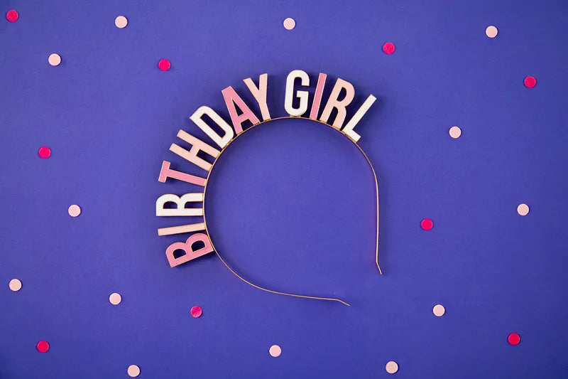 Obroč za lase - Birthday Girl