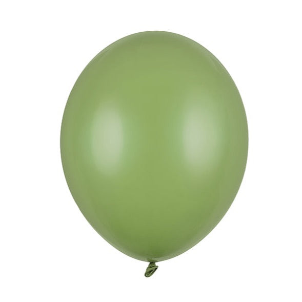 Strong Baloni -  Pastel Rosemary Green 30 cm, 100 kos