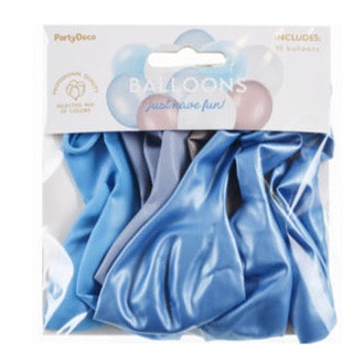 Paket balonov - Blue, 10 kos