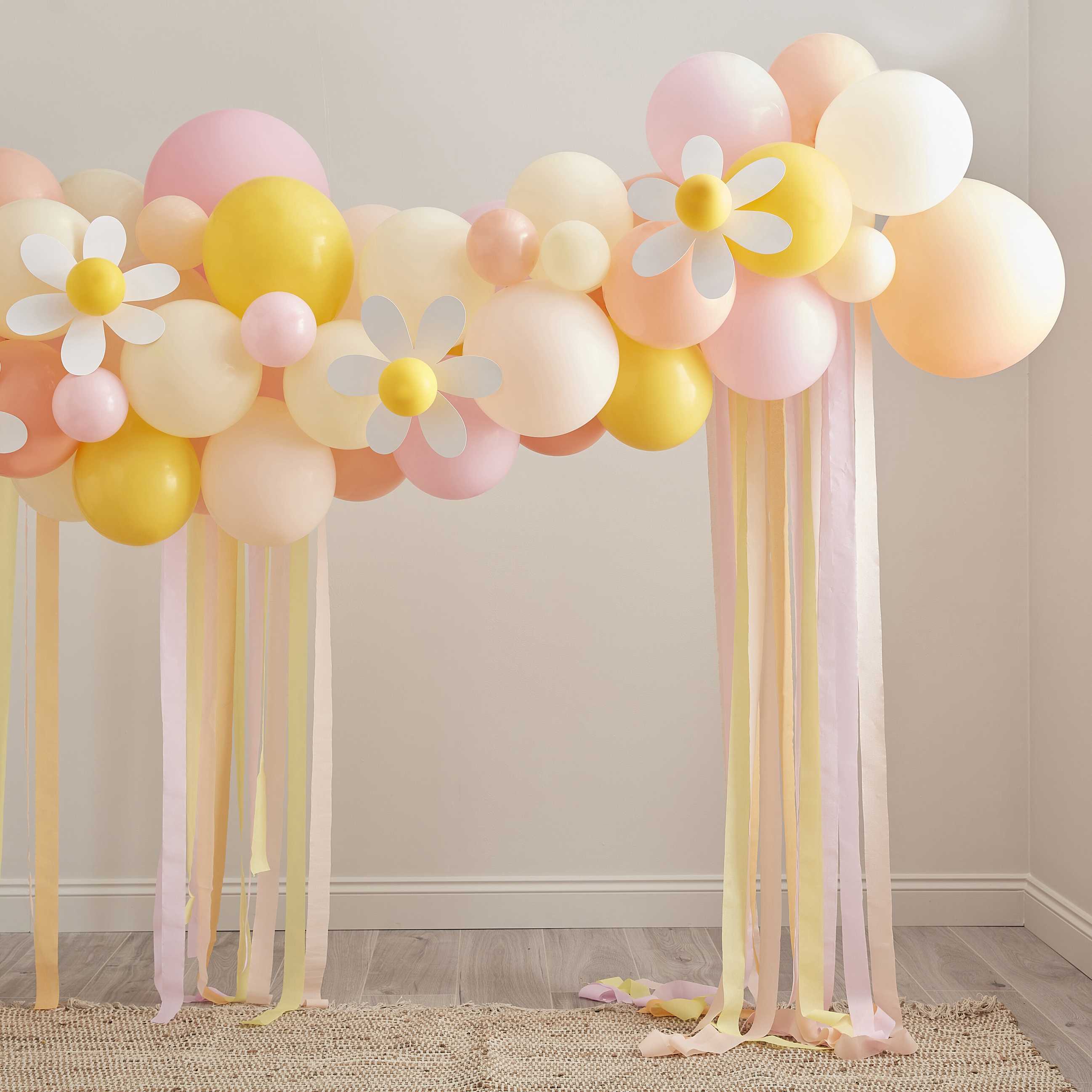 Lok iz balonov Ginger Ray - Pastel Daisy