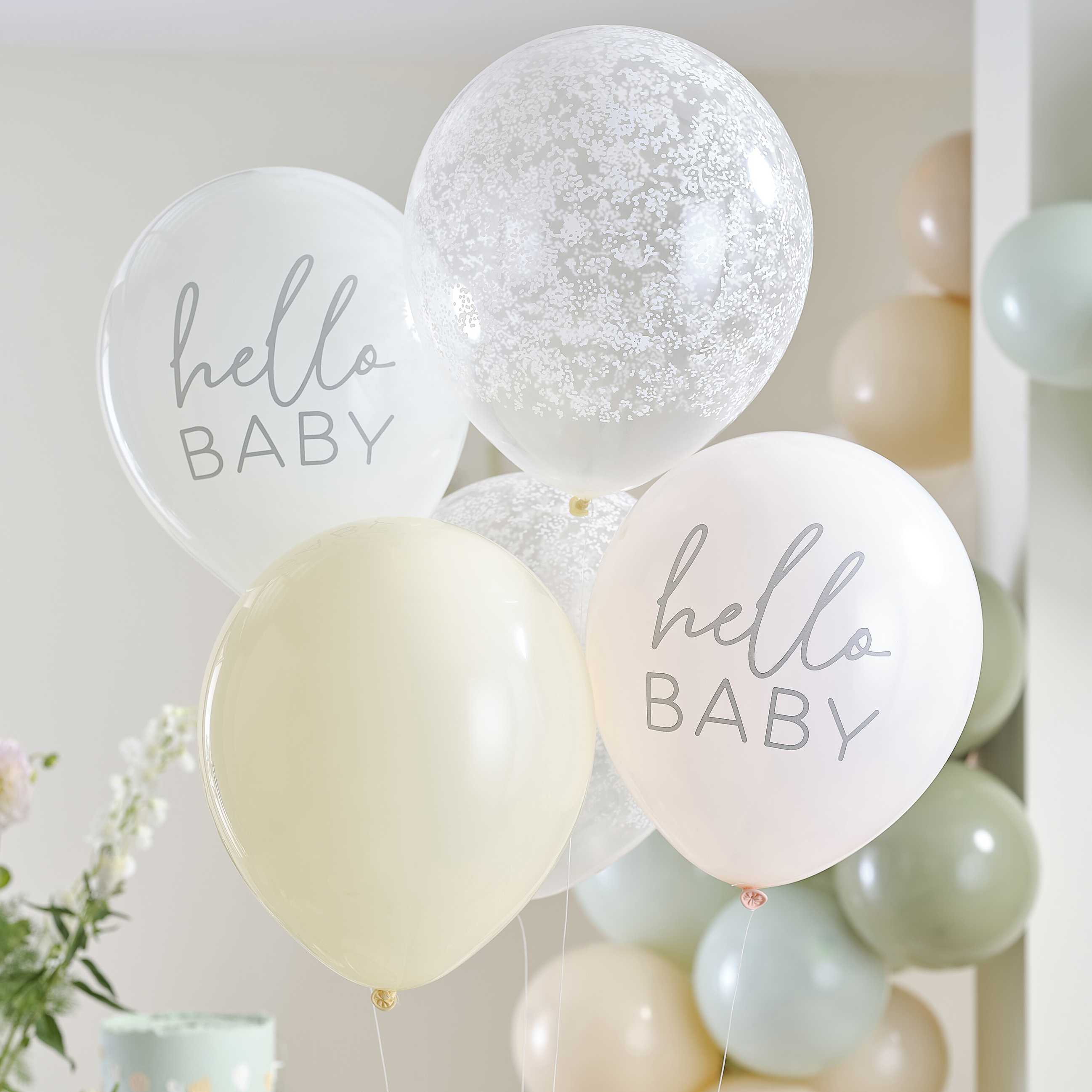 Baloni Ginger Ray - Hello Baby Floral Baby Shower