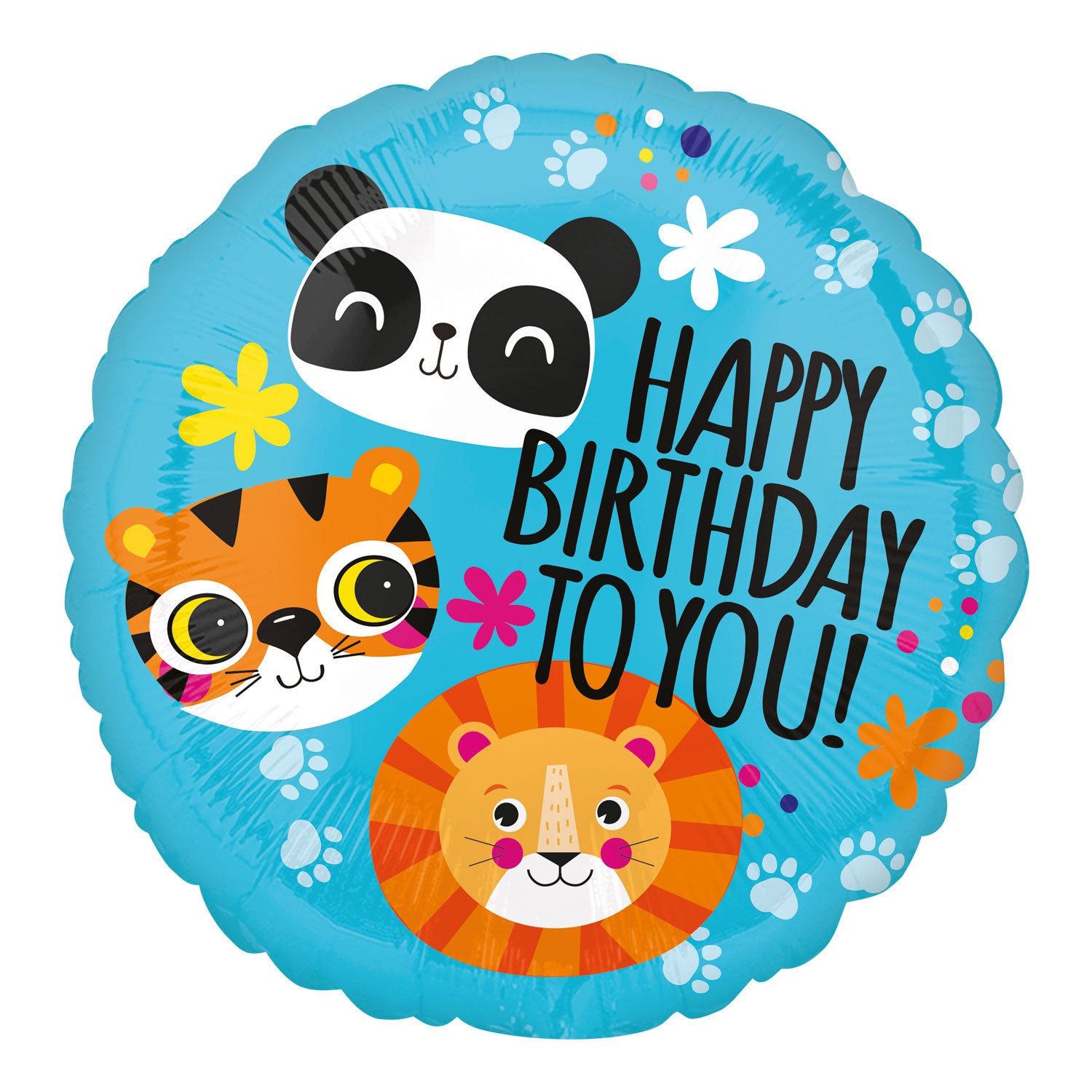 Balon happy birthday to you, živali