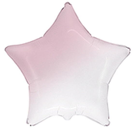 Balon folija - Zvezda, Pink Ombre (81 cm)