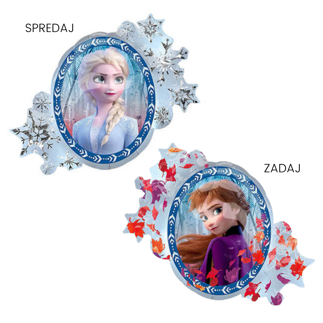 helij balon frozen elsa anna