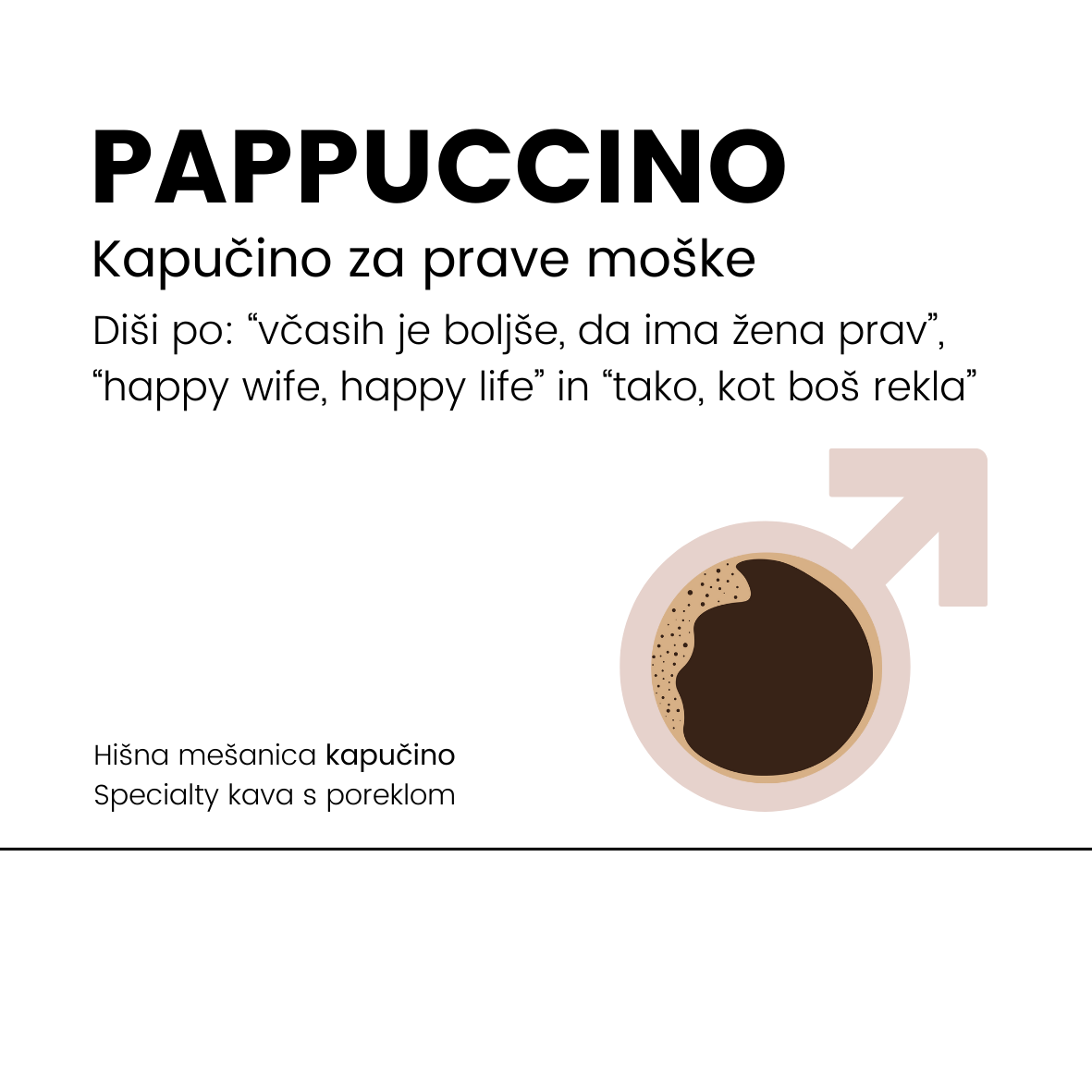 Pappuccino - Specialty kavna mešanica kapučino