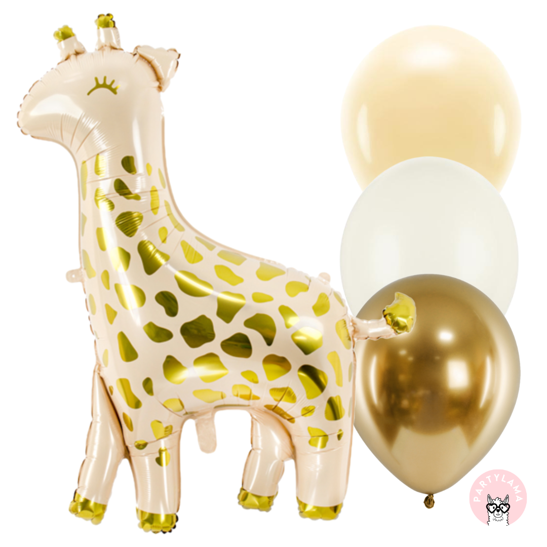 helij baloni, žirafa