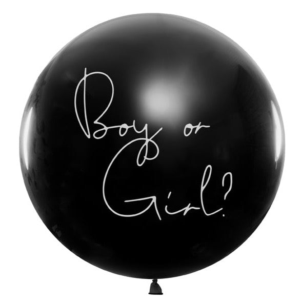 Lateks balon, razkritje spola, gender reveal, punčka