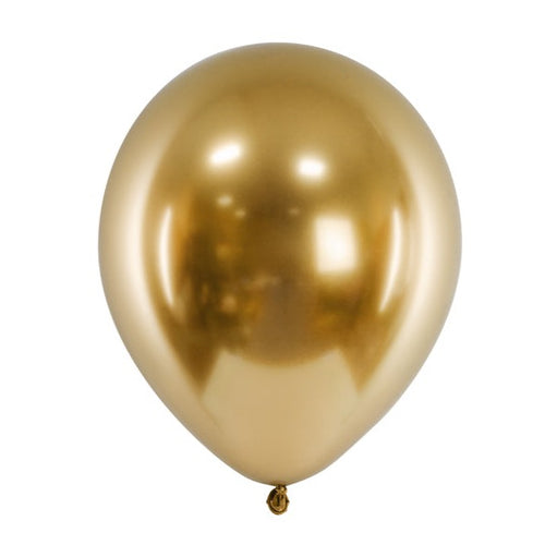 glossy zlat balon