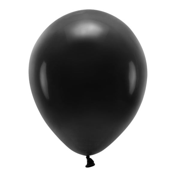 Eko črni baloni za rojstni dan