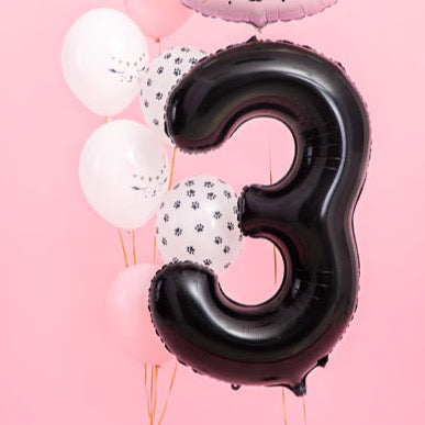 Folija balon v obliki števila