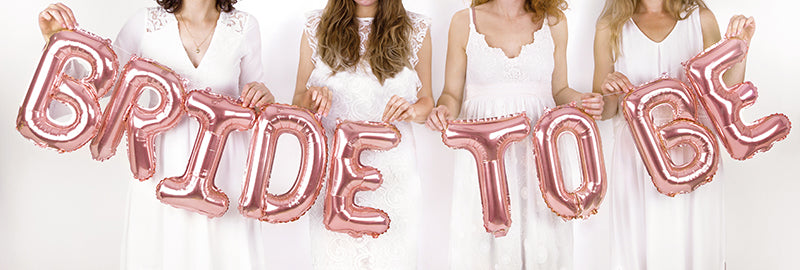 Baloni folija napis BRIDE TO BE, dekliščina