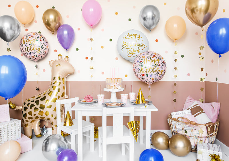 S helij balonom Happy birthday presenetite svoje najbljižje in jim balon pošljite na dom