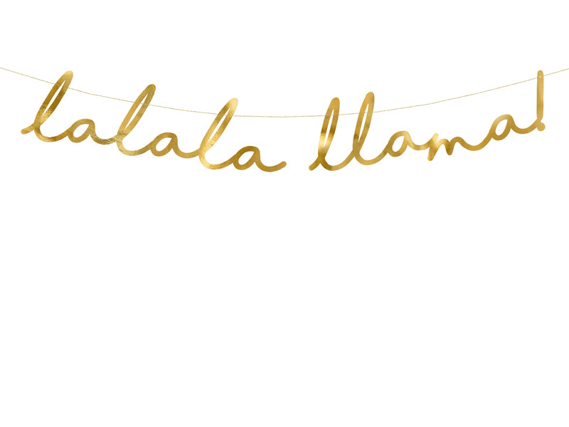 Banner napis llama, za najboljšo lama zabavo. Dekoracija za najboljše zabave.