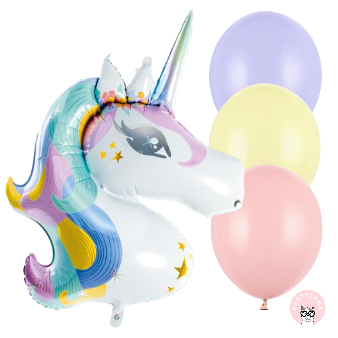 helij baloni, samorog, unicorn