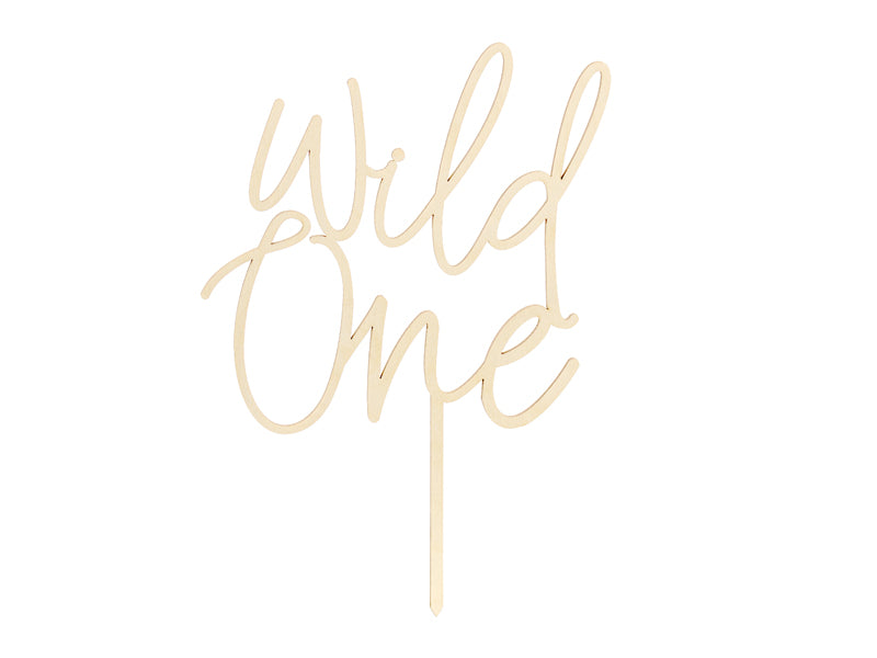 cake topper wild one