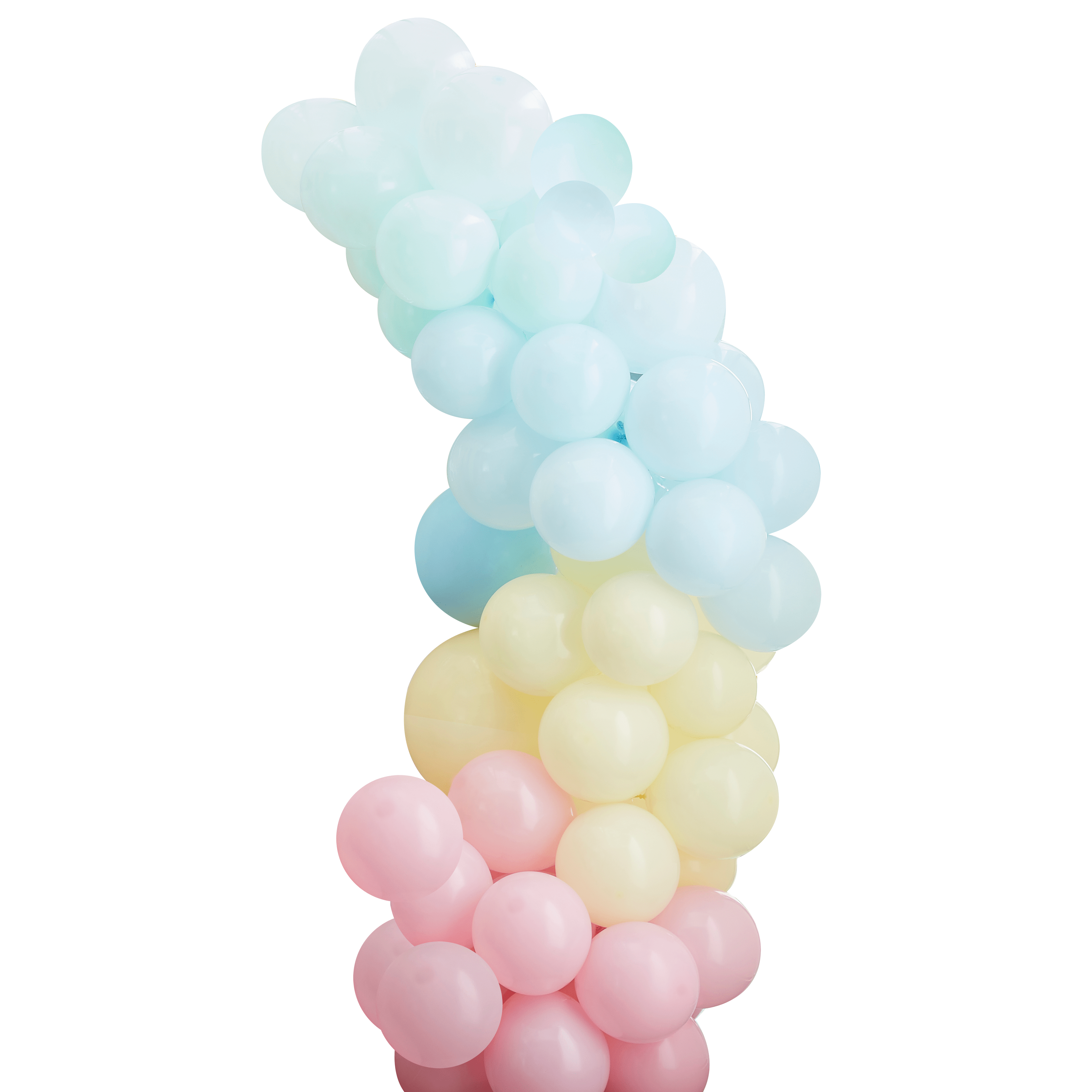 Lok iz balonov Ginger Ray - Mixed pastels