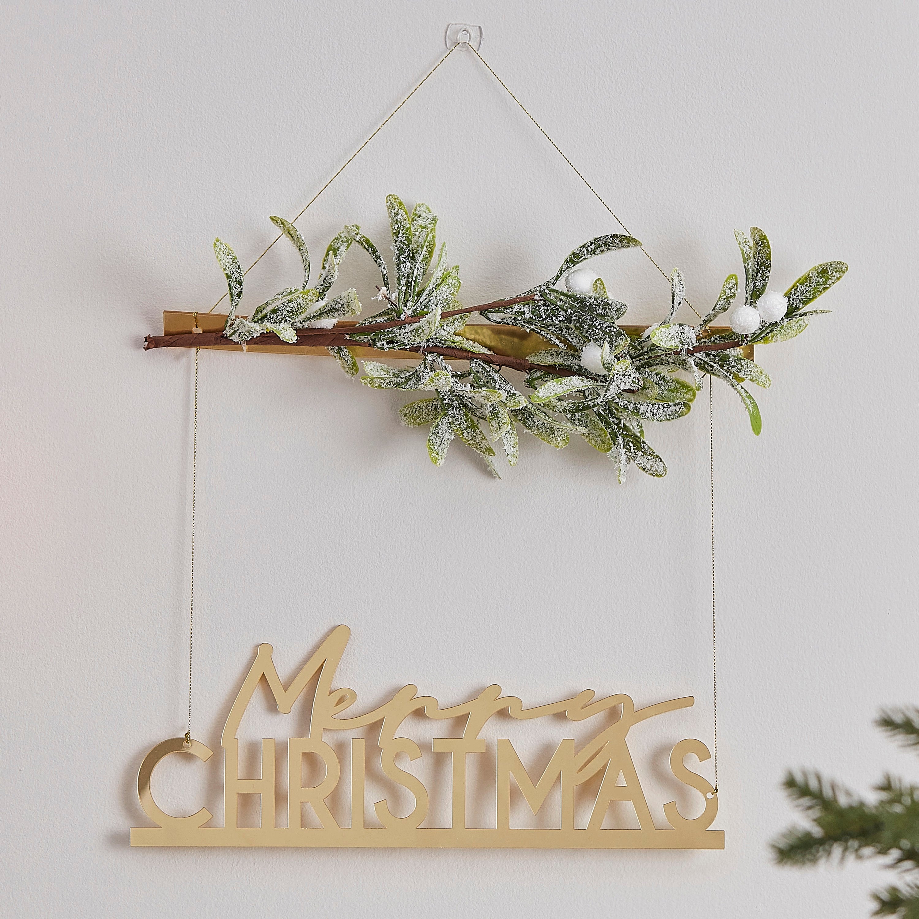 Viseča dekoracija Ginger Ray - Merry Christmas