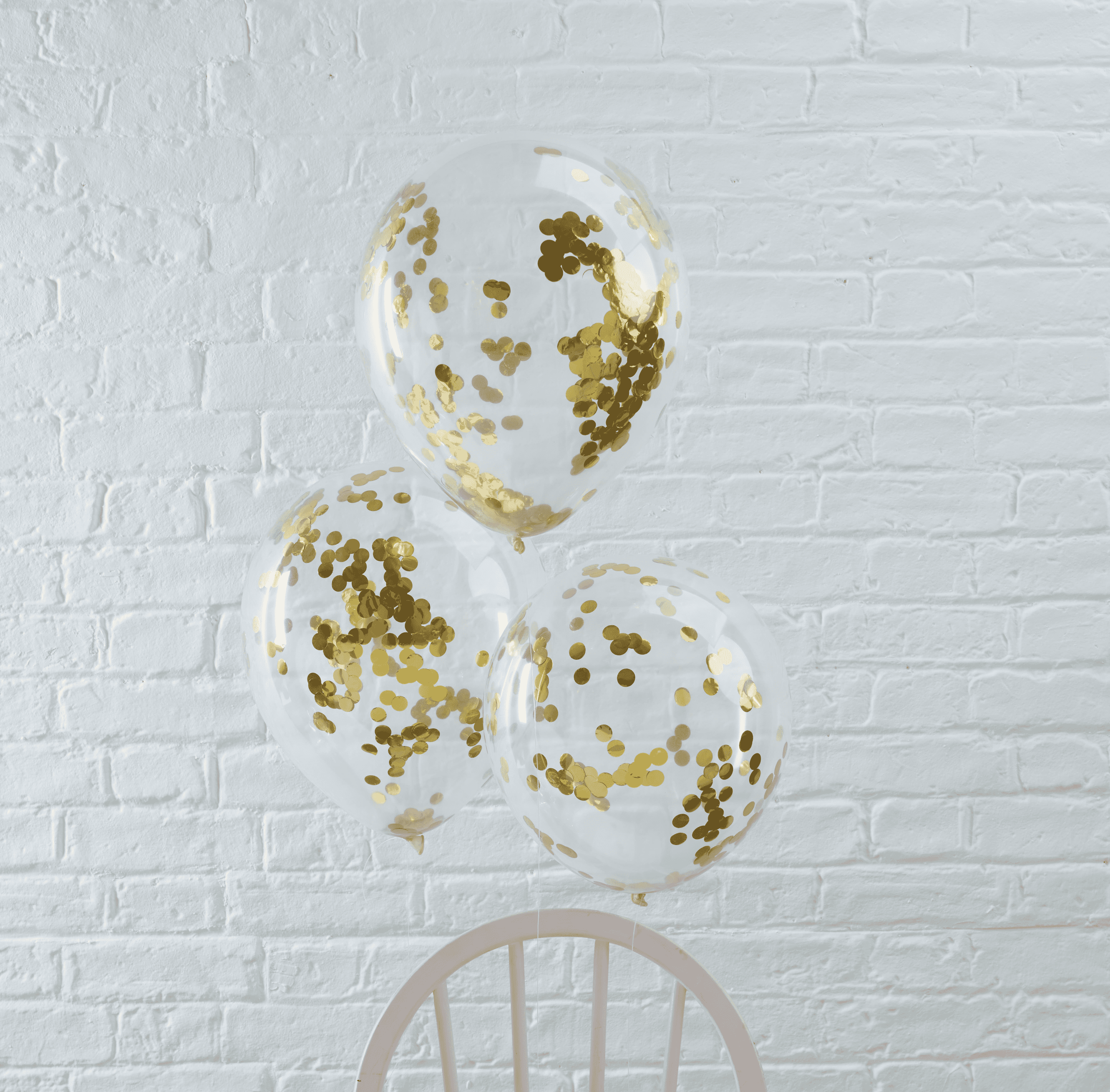 Baloni s konfeti Ginger Ray - Gold