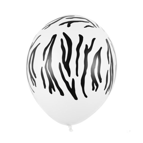Baloni - Zebra, 50 kos