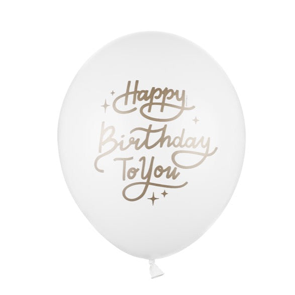 Lateks baloni Happy birthday to you, baloni za rojstni dan