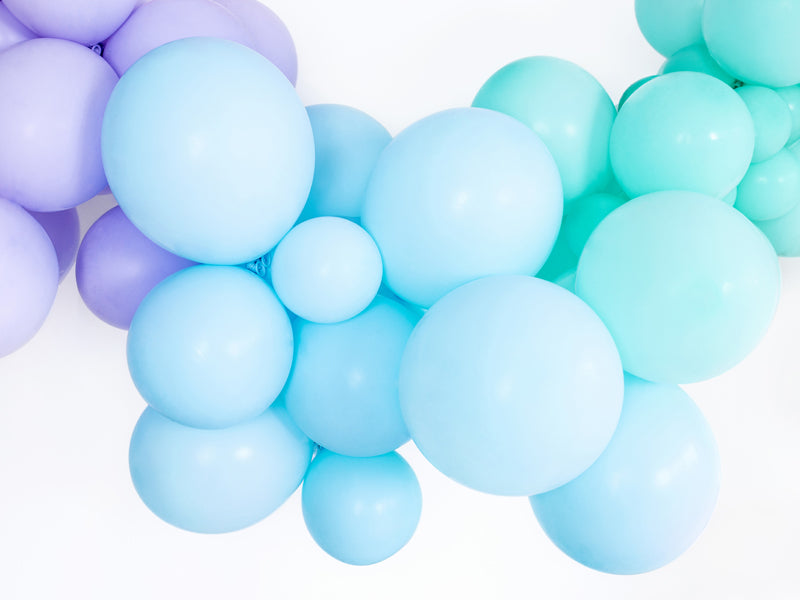 Baloni Mini - Pastel Light Blue, 100 kos