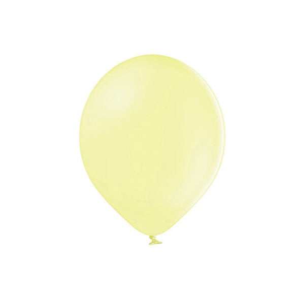 Baloni Mini - Pastel Light Yellow, 100 kos