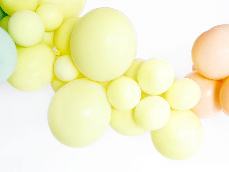 Baloni Mini - Pastel Light Yellow, 100 kos