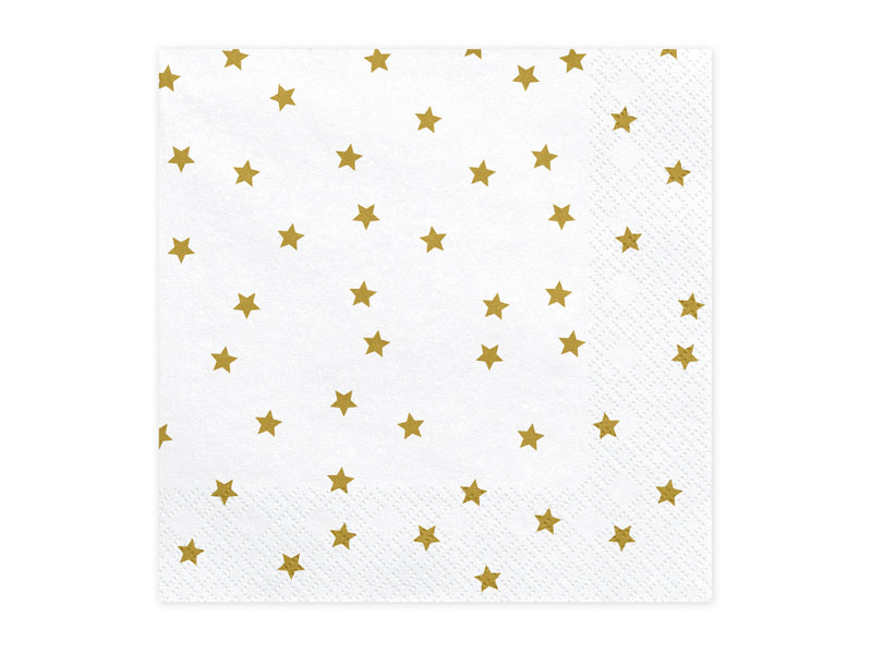 Serviete - Gold stars