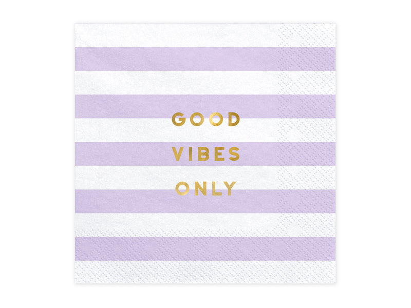 Serviete - Good vibes only