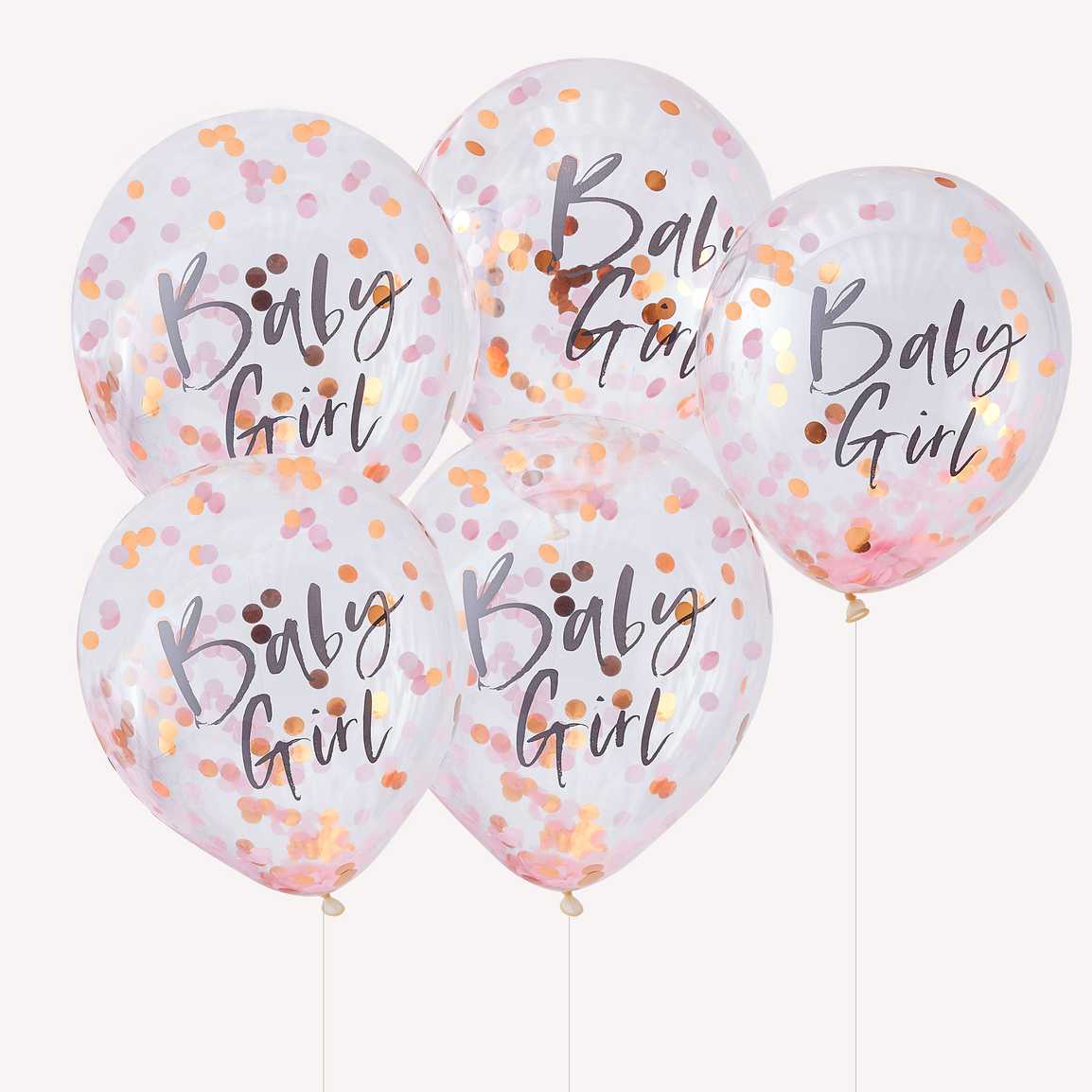Baloni s konfeti - Baby Girl