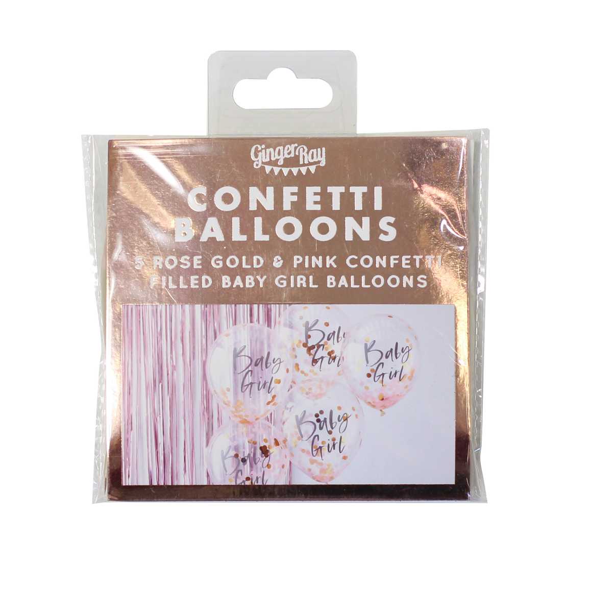 Baloni s konfeti - Baby Girl