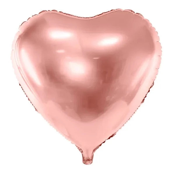 Balon folija - Srček, Rose Gold (60 cm)
