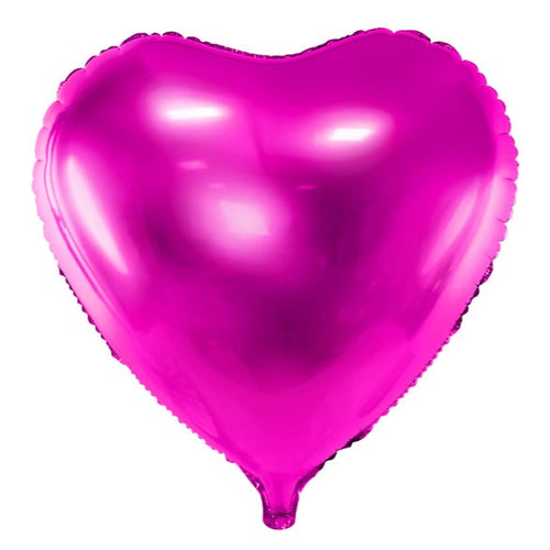 balon roza srček