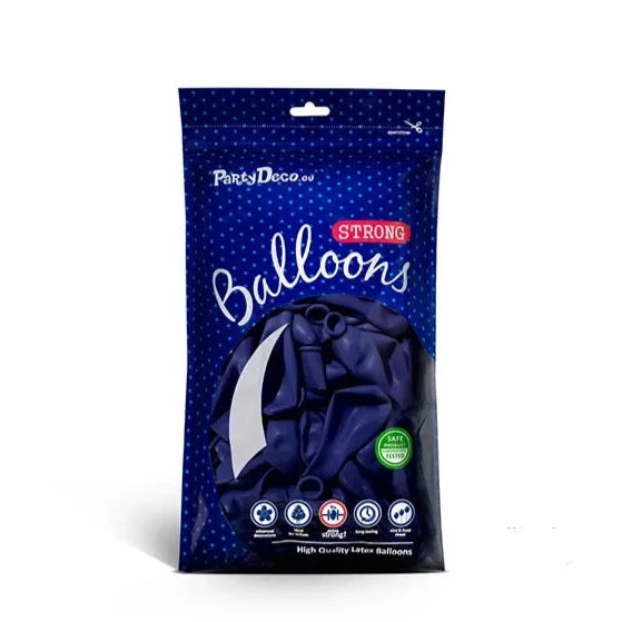 Baloni Mini - Pastel Royal Blue, 100 kos